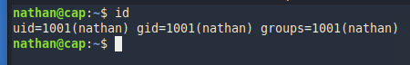 Terminal showing SSH login as user nathan